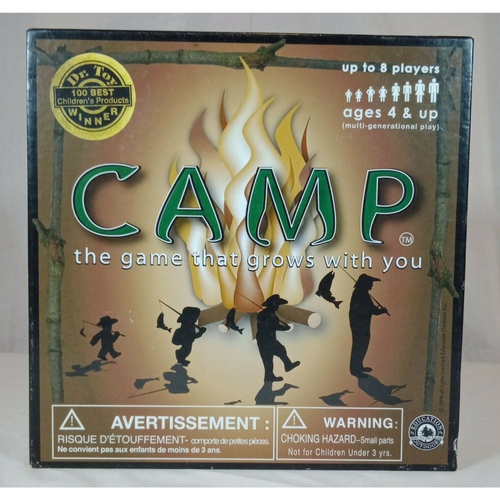 Camp: The Game That Grows with You, Multi-level Family Learning Board Game